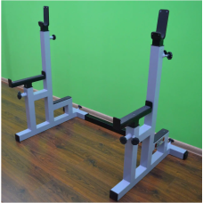 Стійки для присідань / Стійки для жиму лежачи регульовані, зі страховими упорами