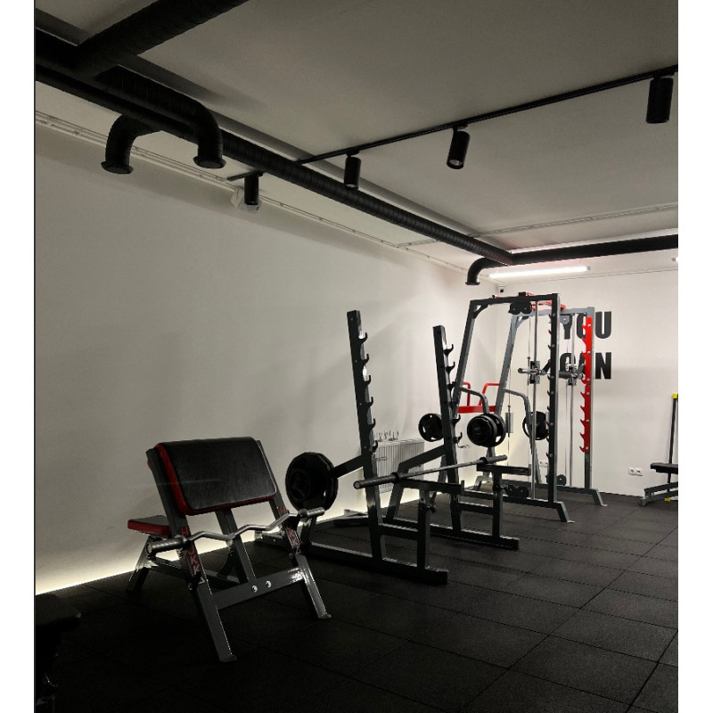 Стійка під штангу RN Sport Чорна 70кг 176м Макс. навантаження 300кг 3 роки гарантії