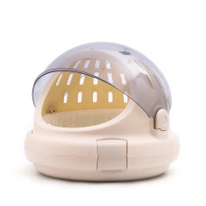 Космическая переноска-капсула Zmaker 3в1 бежевая для кошек и собак