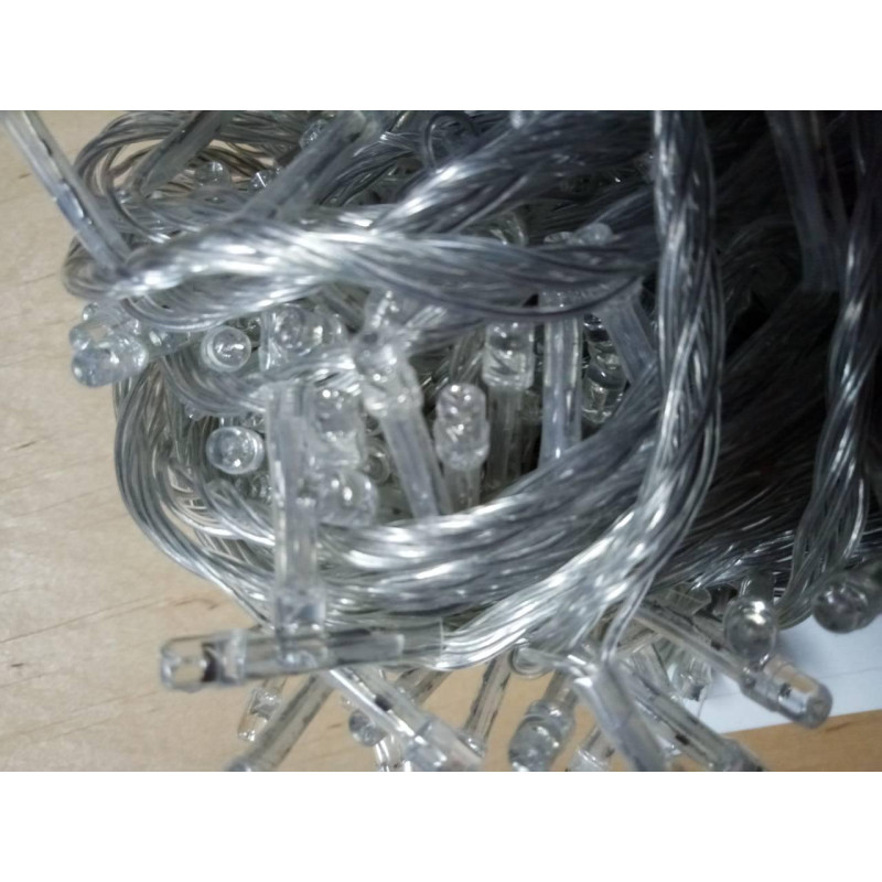 Новорічна світлодіодна гірлянда 300LED 18м білий
