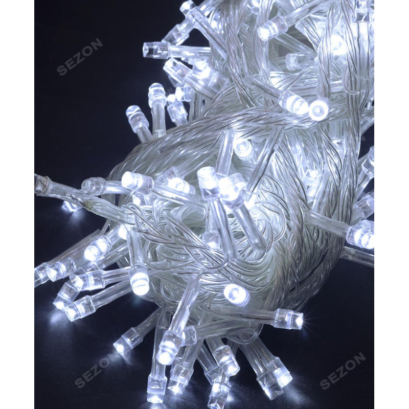 Новорічна світлодіодна гірлянда 300LED 18м білий