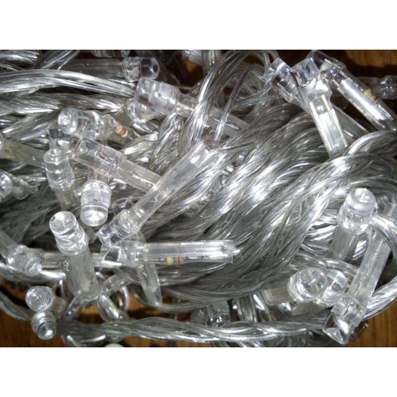 Новорічна світлодіодна гірлянда 300LED 18м мультиколор