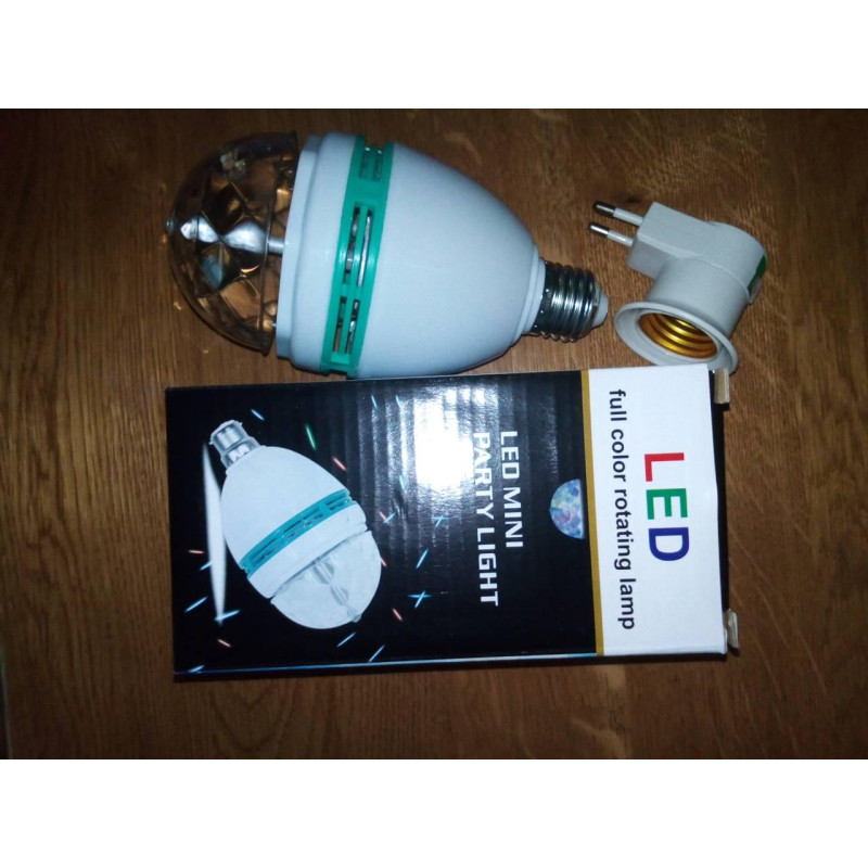 Новорічна світлодіодна лампа ДИСКО