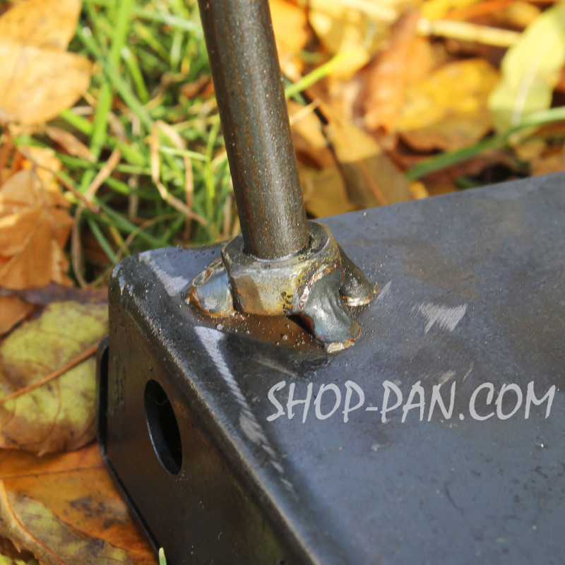 Мангал-чемодан 3 мм на 6 шампуров, раскладной жаровня гриль