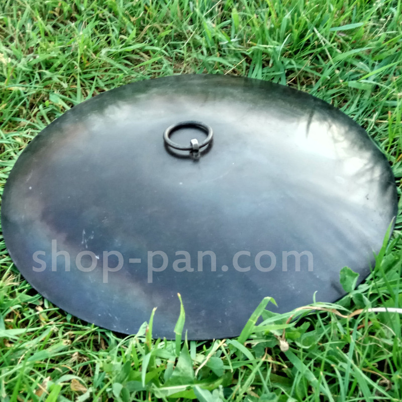 Кришка для сковороди з диска діаметром 50см