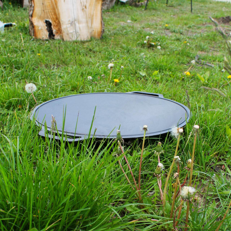 Сковорода чугунная 45 см