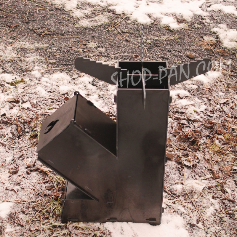 Турбо печь для кемпинга средняя 3 мм