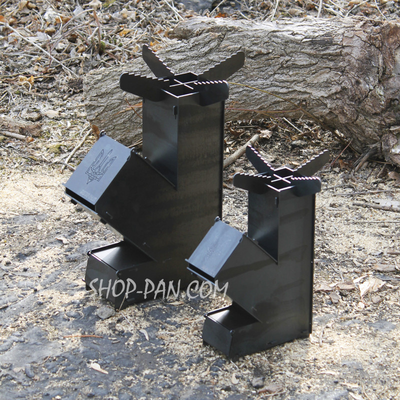 Турбо печь для кемпинга средняя 3 мм