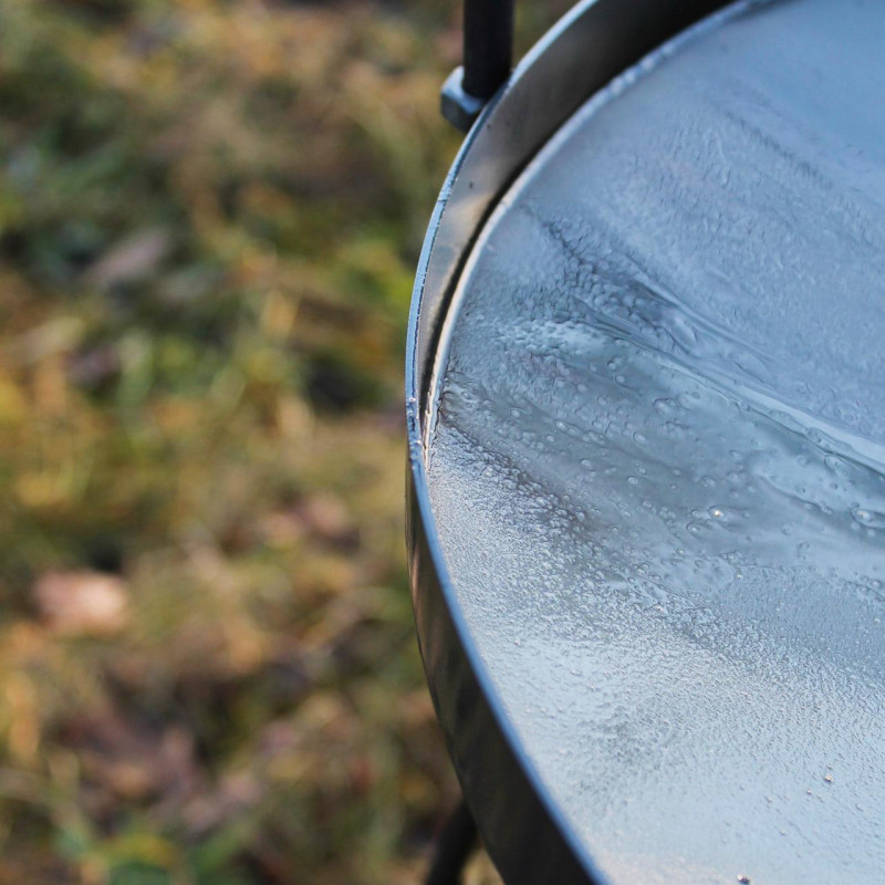 Сковорода  30 см з диска борони зі знімними ручками