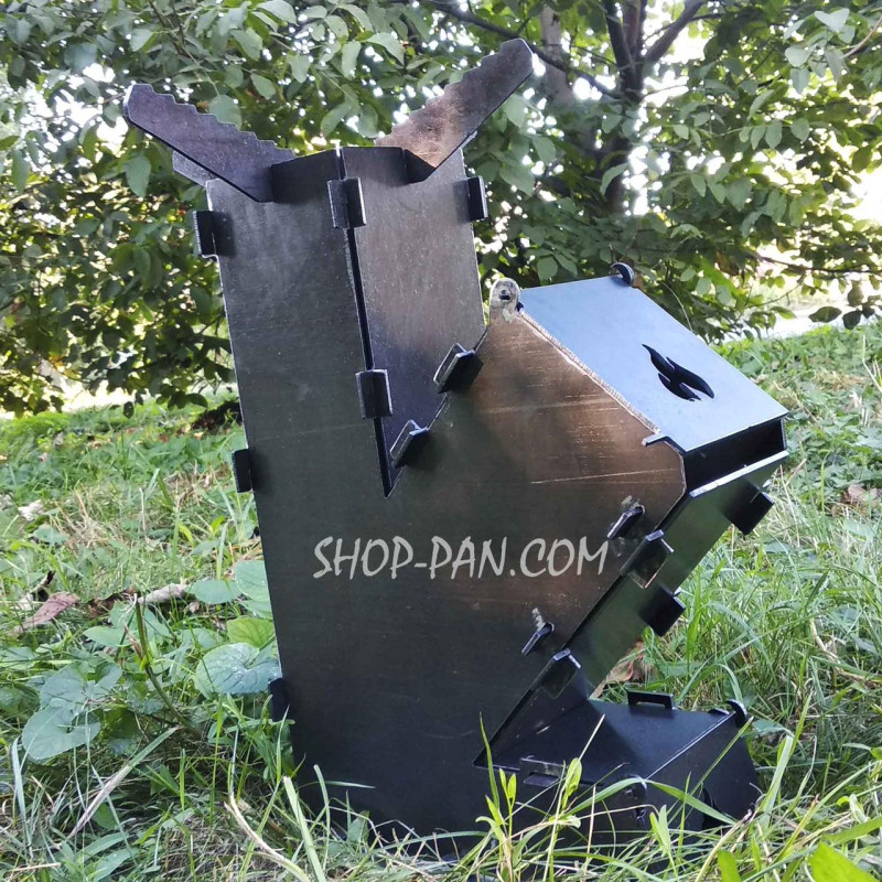 Турбо Печь для кемпинга походная