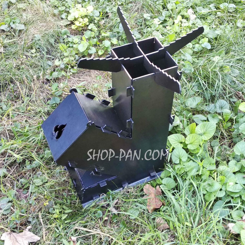 Турбо Печь для кемпинга походная