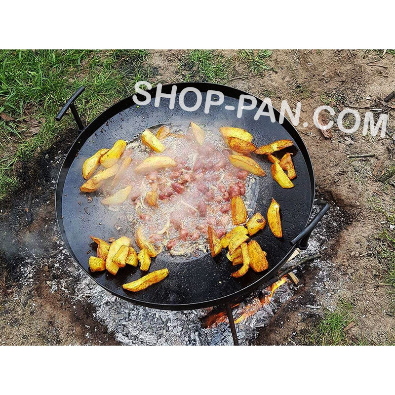 Сковорідка 50см з диска борони з кришкою та чохлом