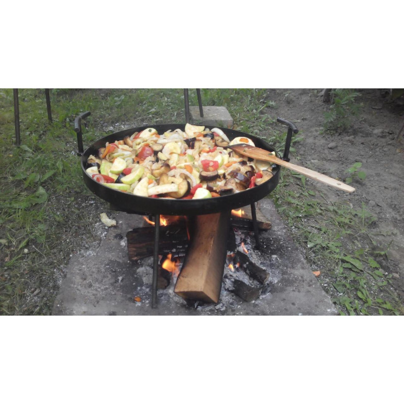 Сковорідка 50см з диска борони з кришкою та чохлом