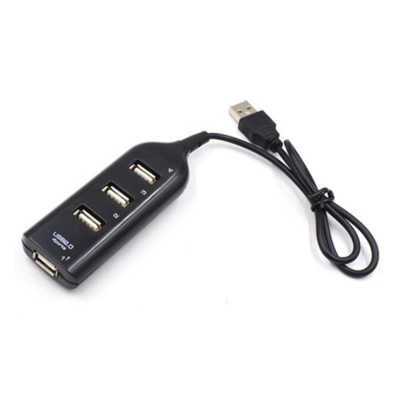 ЮСБ Хаб Разветвитель на 4 Порта Тройник Концентратор USB 2.0