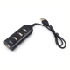 ЮСБ Хаб Разветвитель на 4 Порта Тройник Концентратор USB 2.0