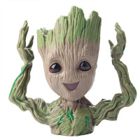 Великий Горщик Підставка для Квітів та Канцелярії Милий Малюк Грут із Стражів Галактики 15 см