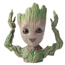 Большой Горшок Подставка для Цветов и Канцелярии Милый Малыш Грут из Стражей Галактики 15 см