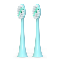 Сменные Насадки Для Звуковой Электрической Зубной Щетки Seago SG2752, SG972 2 шт Мятные