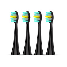 Сменные Насадки Для Звуковой Электрической Щетки SG982, SG987 4 шт Черные