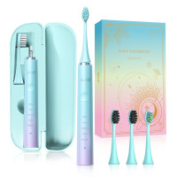 Звуковая Зубная Щетка Электрическая Seago Sonic SG972 Взрослая Градиент Синий